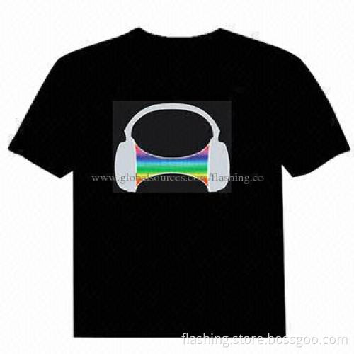 Hot Sale Sound Activated LED T-shirt